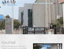 Tablet Screenshot of etdtekstil.com